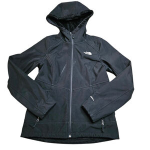 The North Face Small Black Hooded Softshell Jacket
